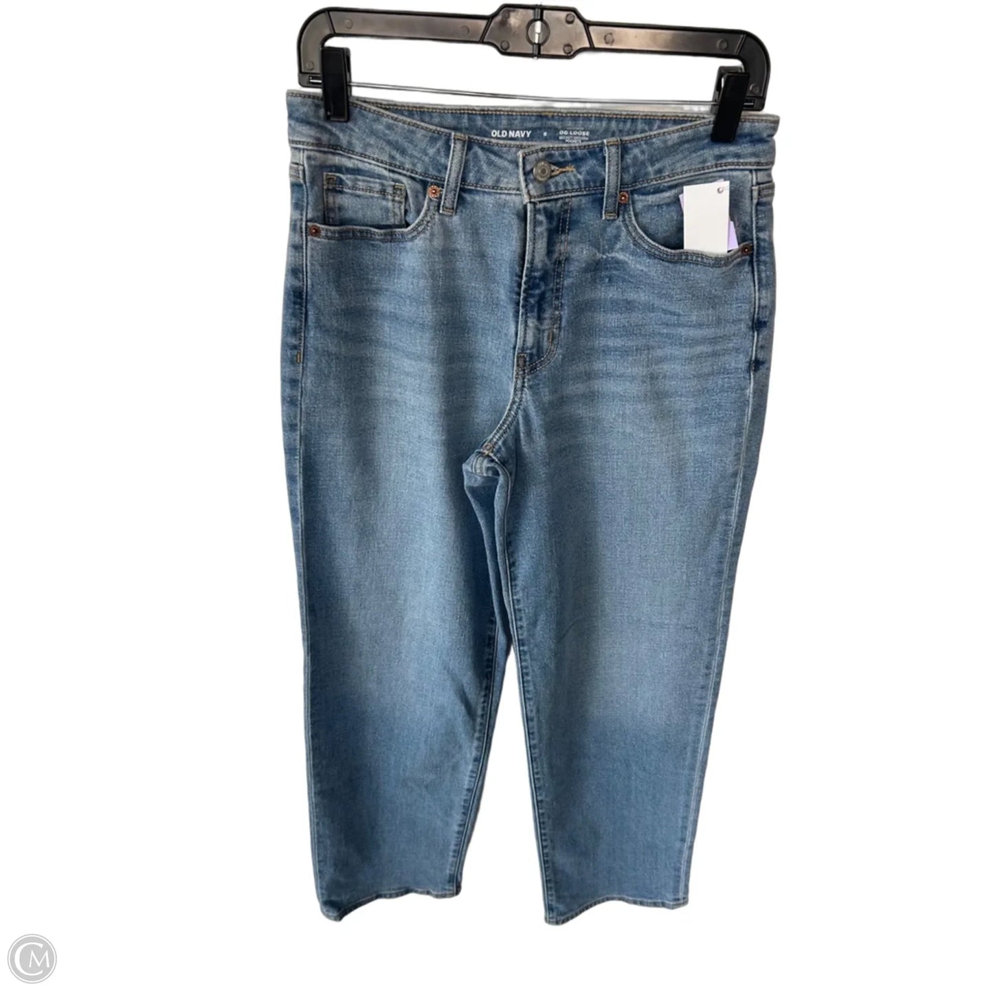 Jeans Straight By Old Navy In Blue Denim, Size: 6