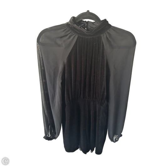 Romper By Express In Black, Size: Xs