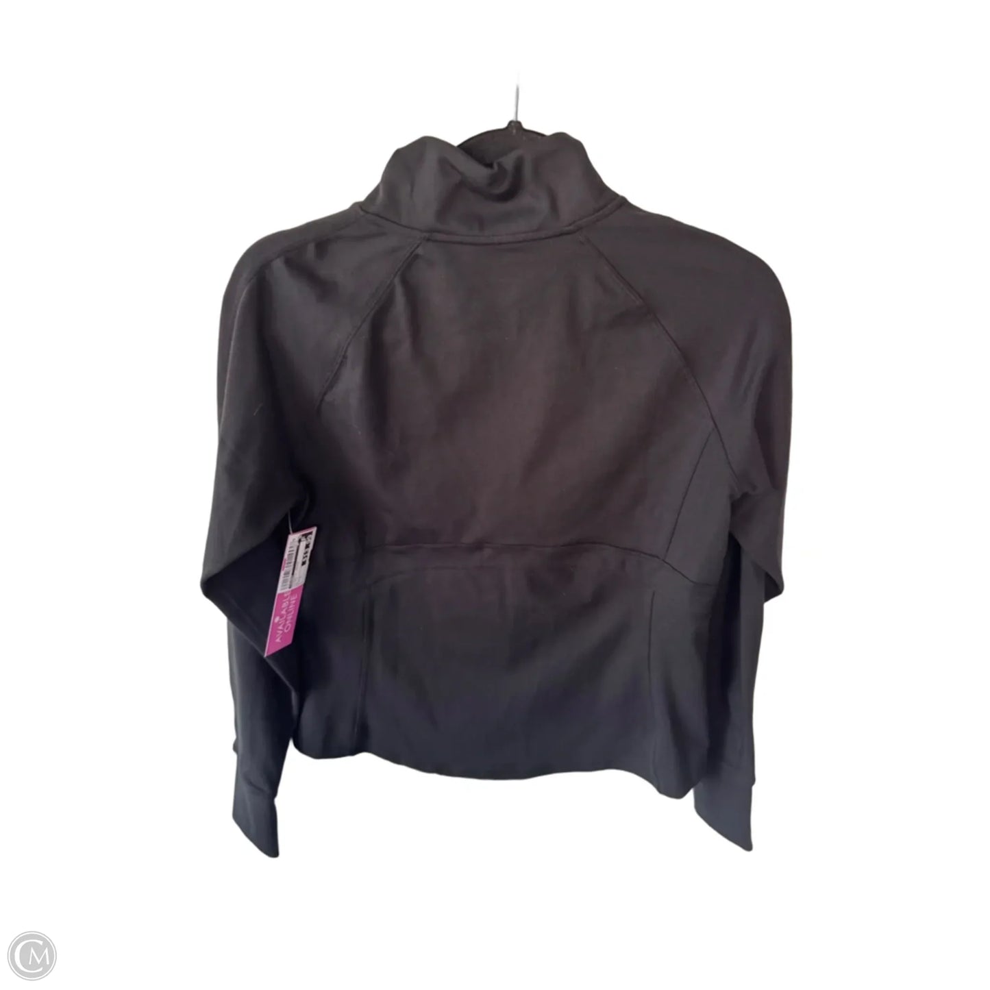 Athletic Jacket By Jockey In Black, Size: S