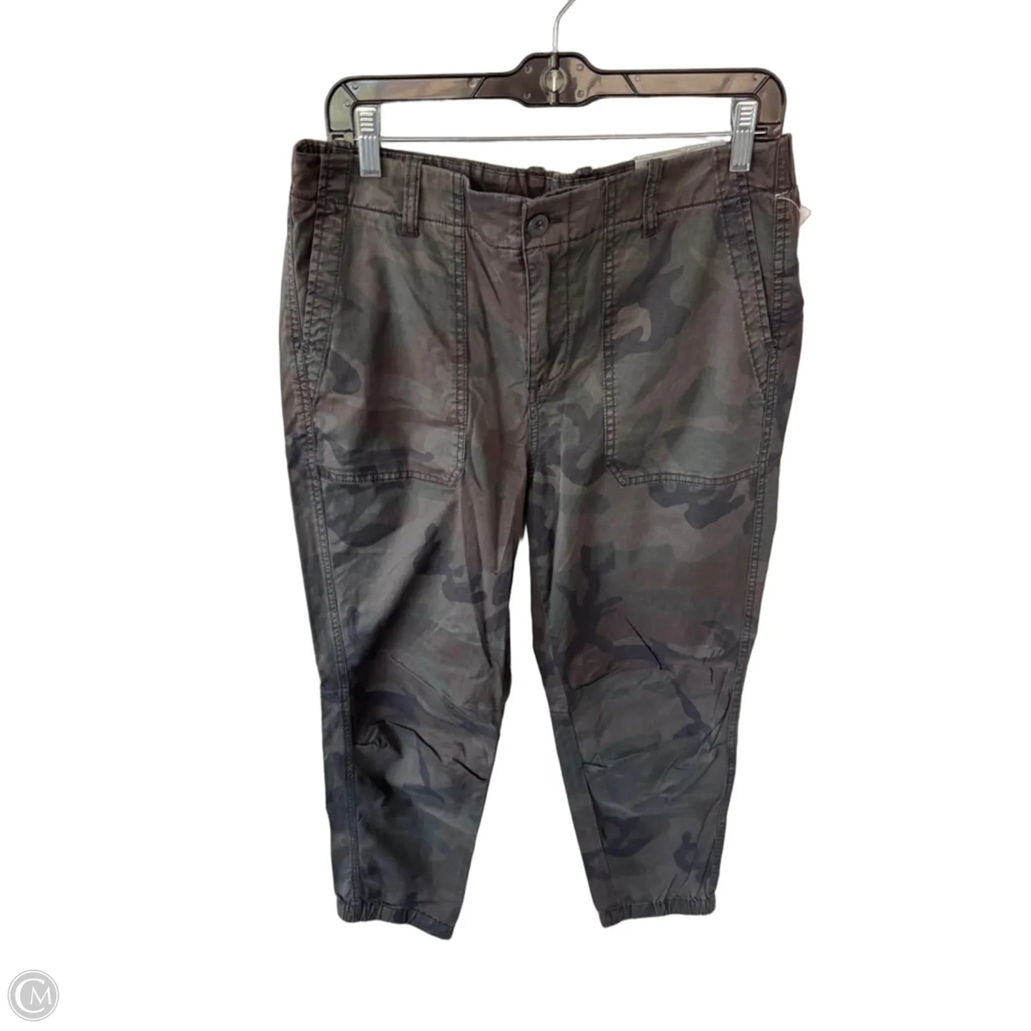 Pants Joggers By Chicos In Camouflage Print, Size: 6
