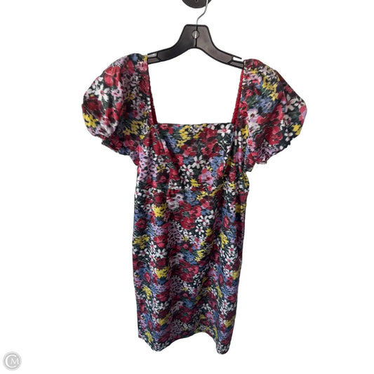 Dress Party Short By Boden In Red & Yellow, Size: M