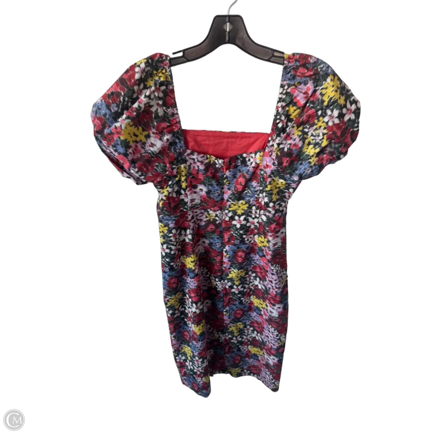 Dress Party Short By Boden In Red & Yellow, Size: M