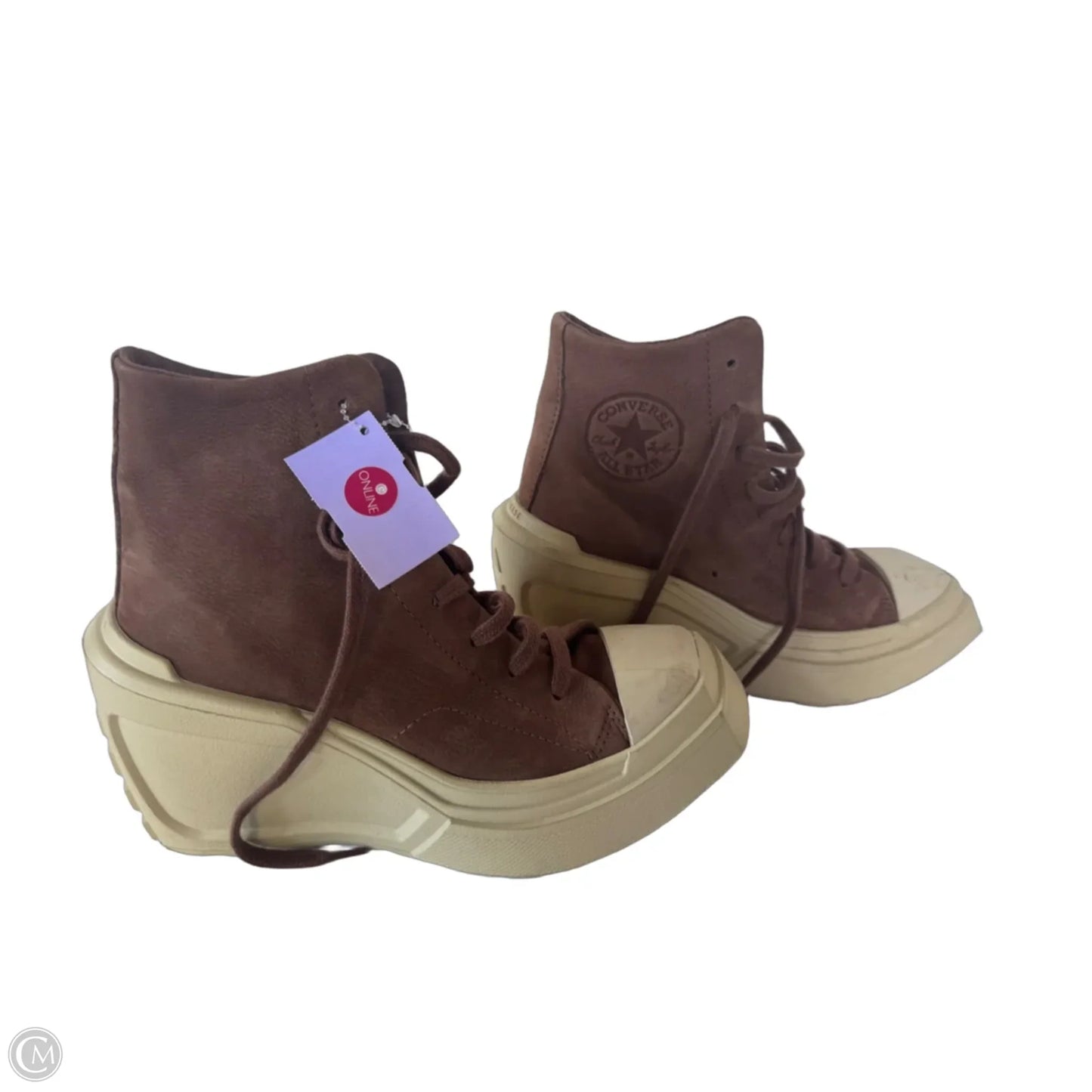 Shoes Heels Wedge By Converse In Brown, Size: 6.5