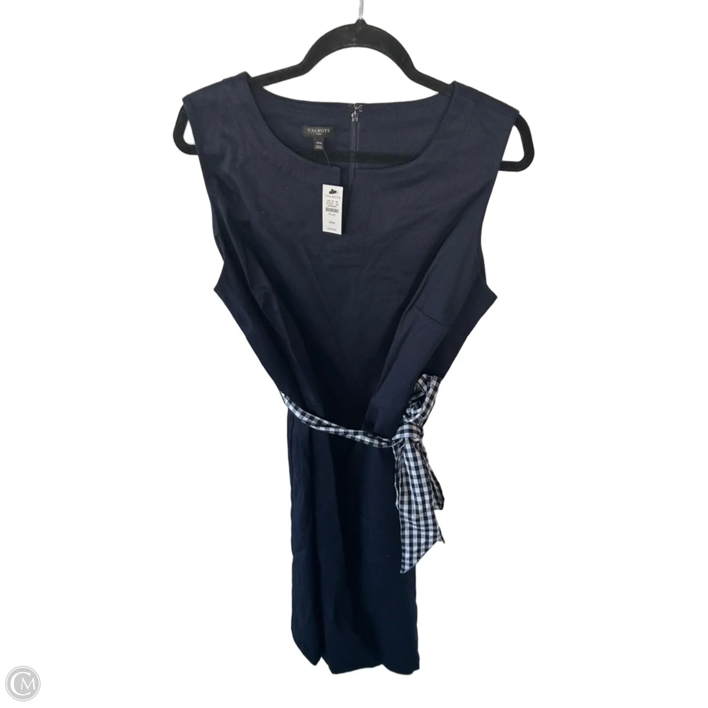 Dress Work By Talbots In Blue, Size: L