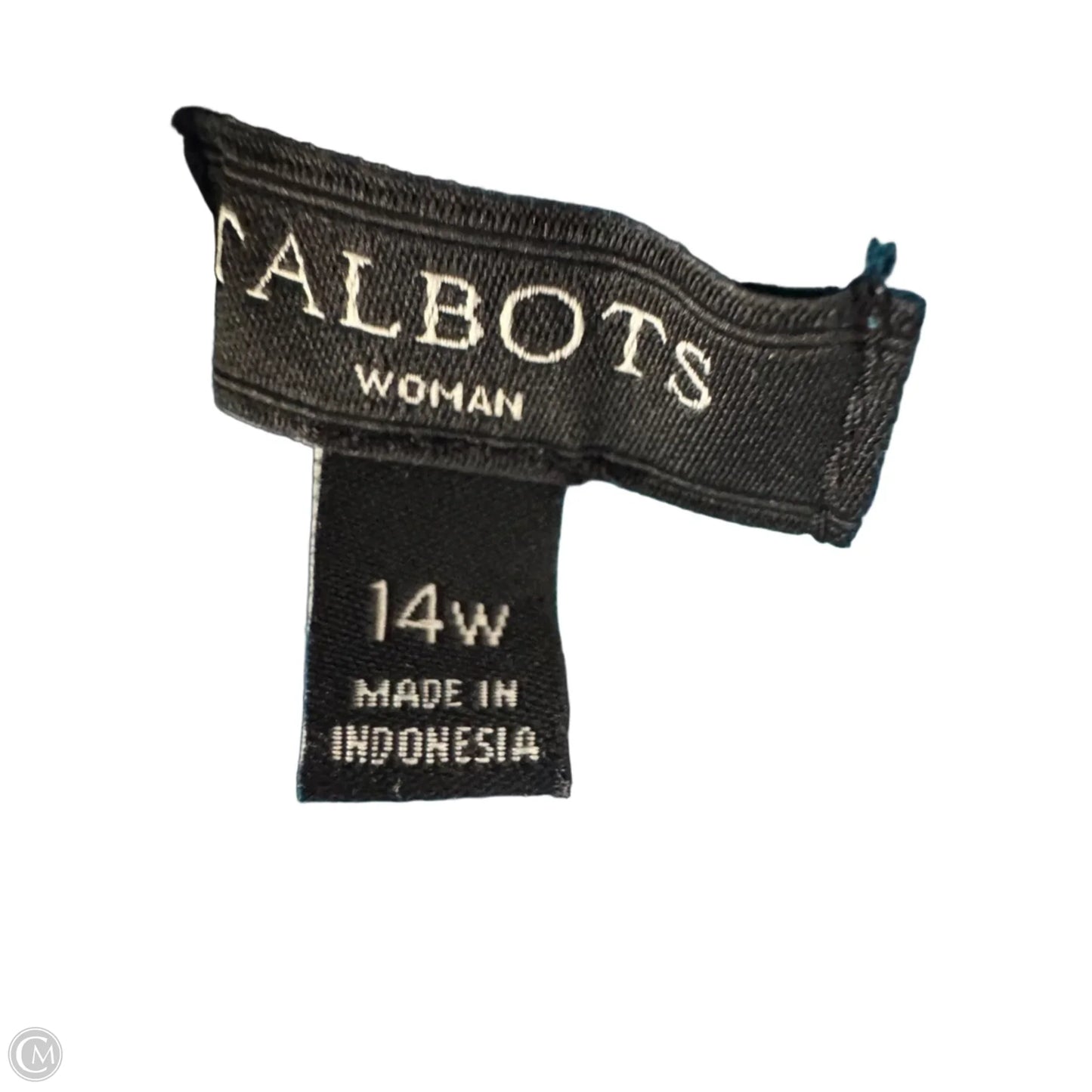 Dress Work By Talbots In Blue, Size: L