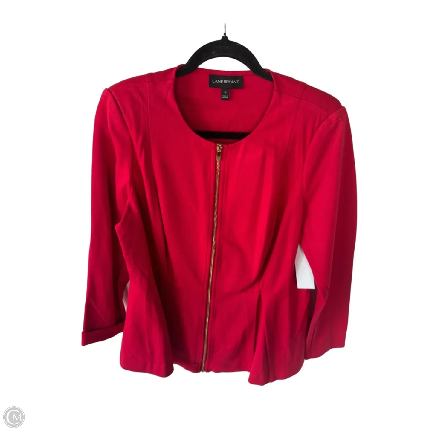 Blazer By Lane Bryant In Red, Size: L