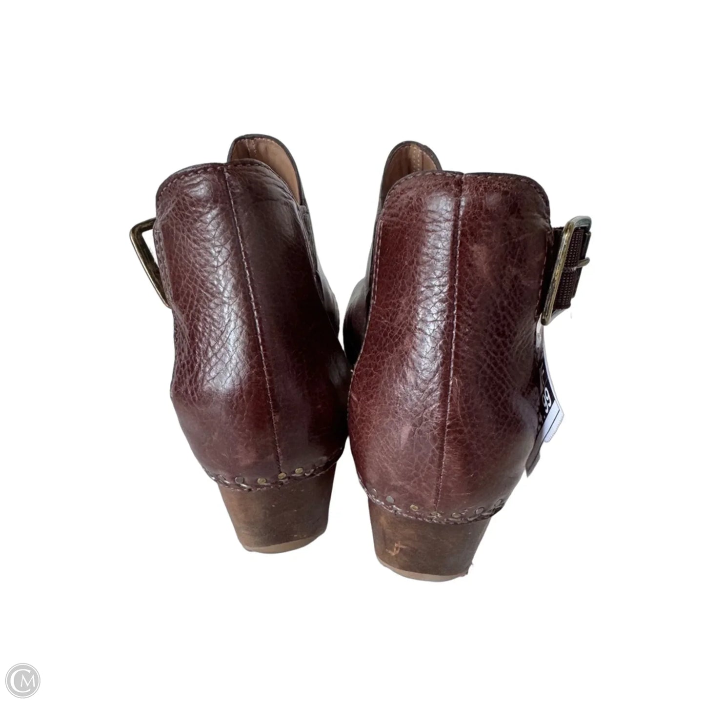 Sandals Heels Wedge By Dansko In Brown, Size: 7.5