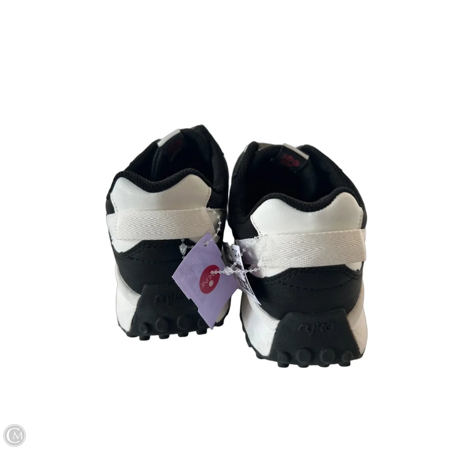 Shoes Athletic By Ryka In Black & White, Size: 8.5