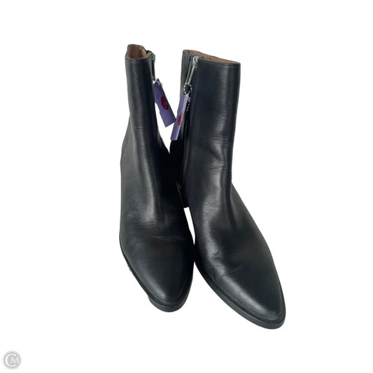 Boots Mid-calf Heels By Madewell In Black, Size: 9