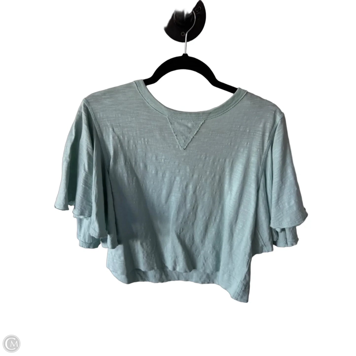 Top Short Sleeve By Treasure And Bond In Blue, Size: Xs