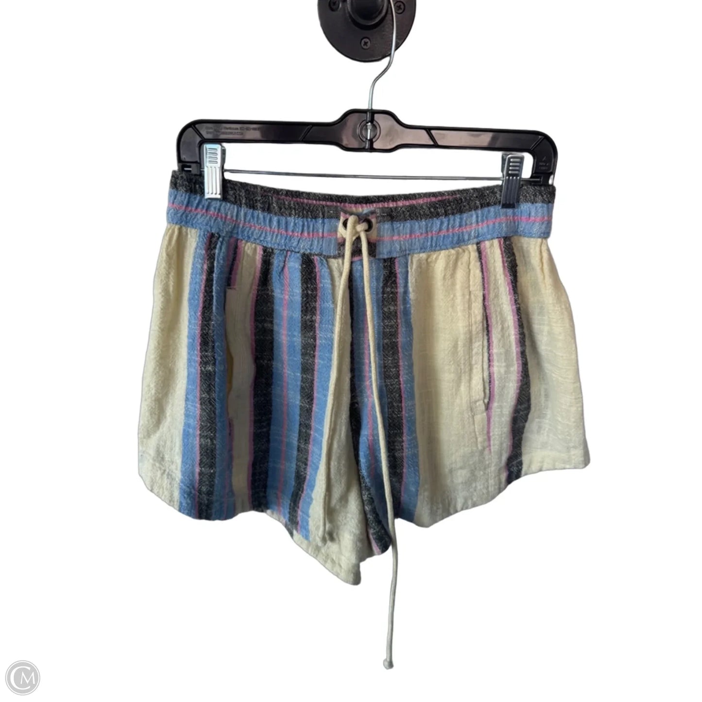 Shorts By Free People In Blue & Yellow, Size: 8