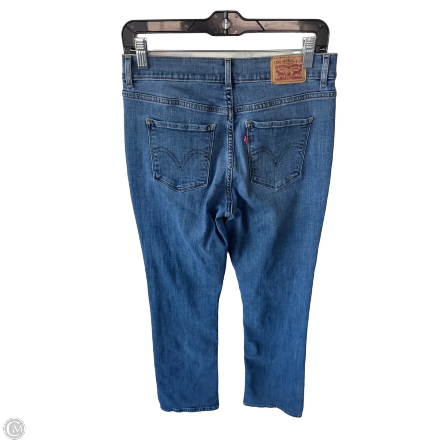 Jeans Boot Cut By Levis In Blue Denim, Size: 6