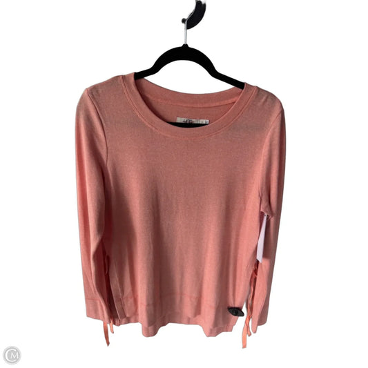Top Long Sleeve Designer By Ugg In Orange, Size: S