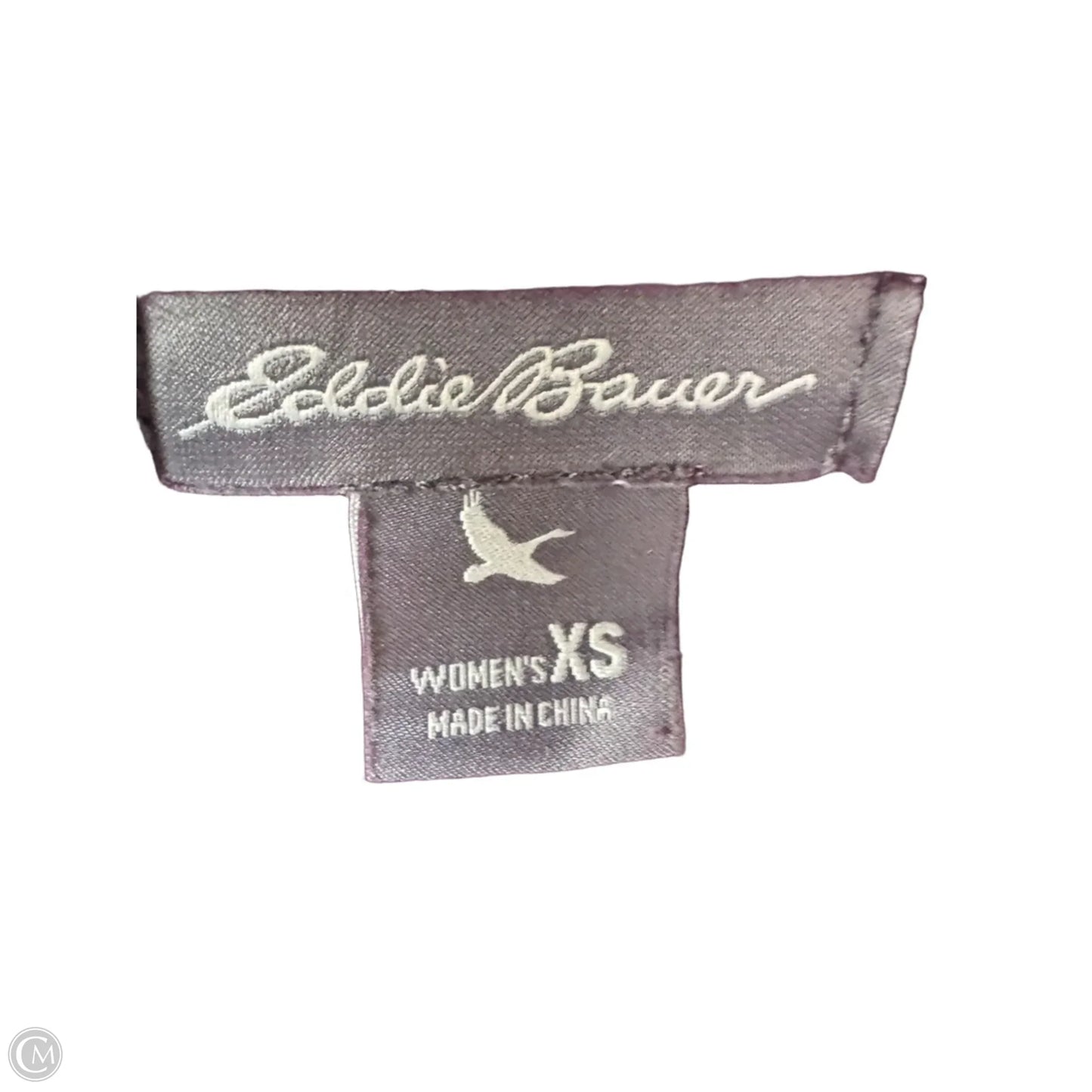 Sweater Cardigan By Eddie Bauer In Purple, Size: Xs