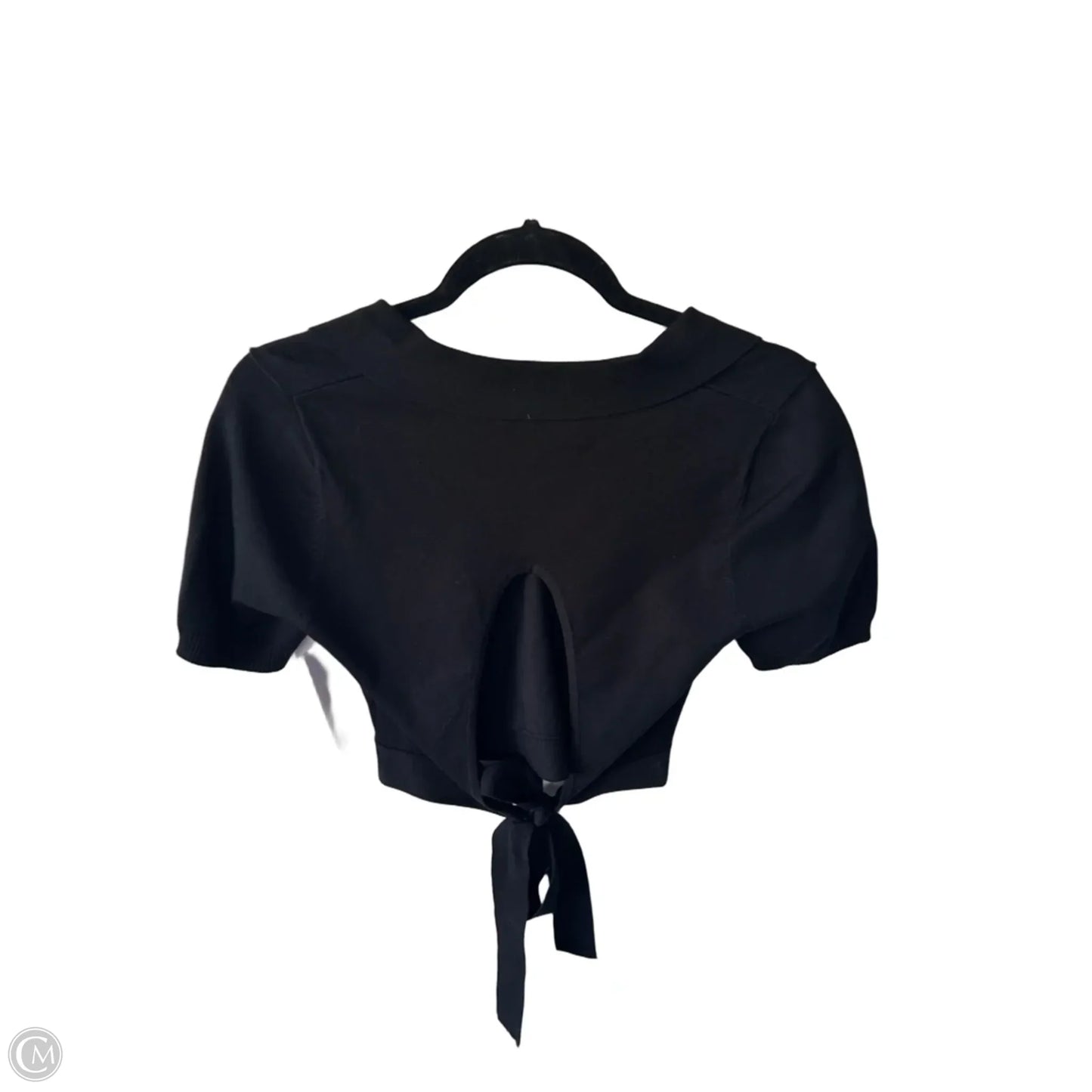 Top Short Sleeve By Blue Blush In Black, Size: S