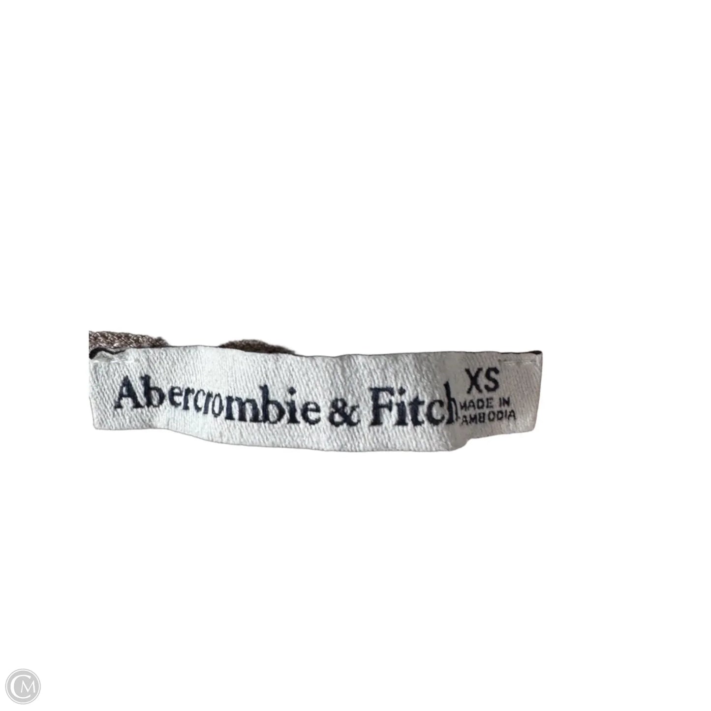 Bodysuit By Abercrombie And Fitch In Tan, Size: Xs