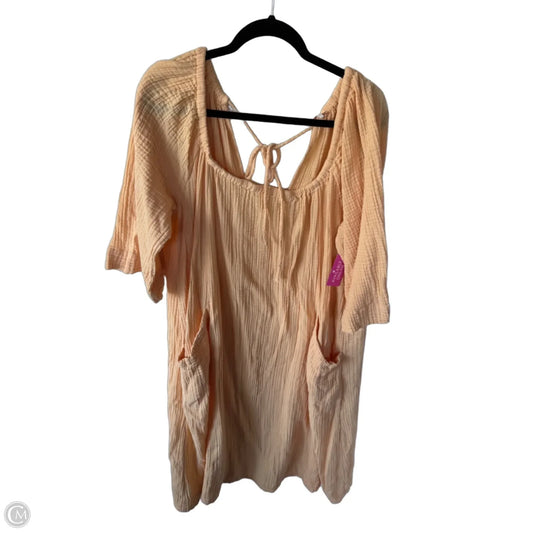 Dress Casual Maxi By Free People In Orange, Size: L