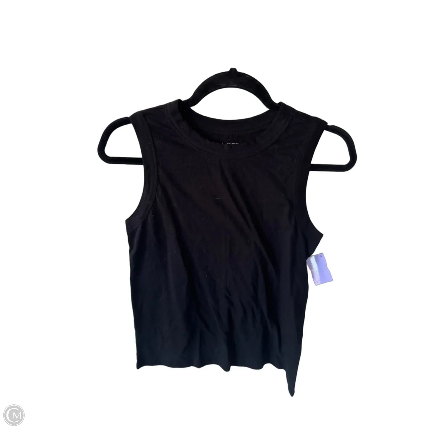 Top Sleeveless Basic By Loft In Black, Size: Xs