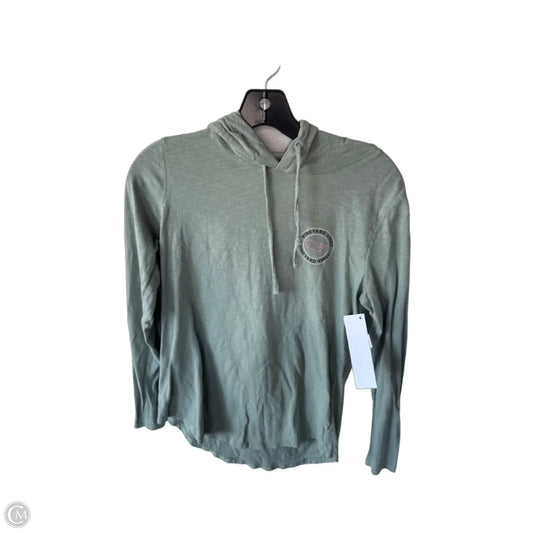Top Long Sleeve By Vineyard Vines In Green, Size: Xs