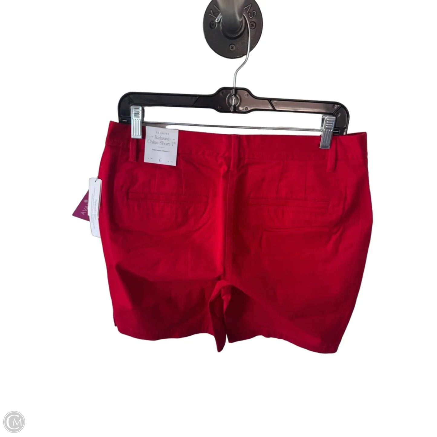 Shorts By Talbots In Red, Size: 6
