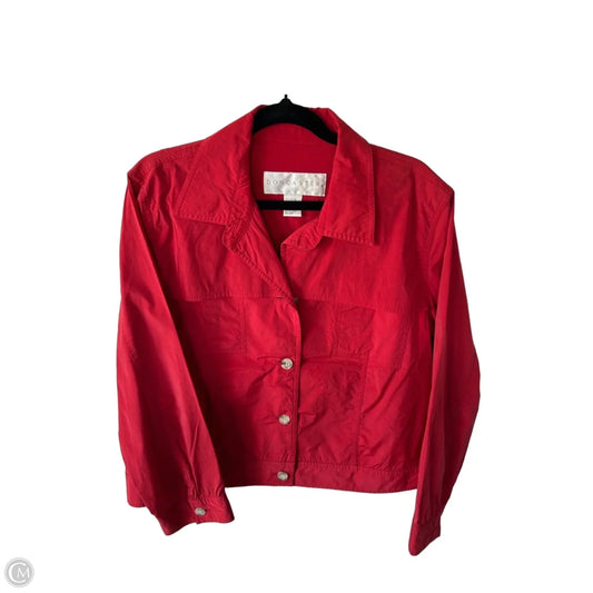 Jacket Other By Doncaster In Red, Size: L