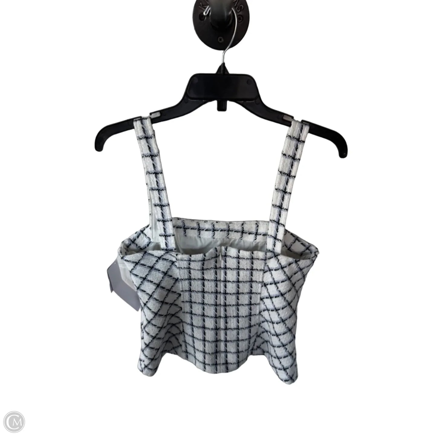 Top Sleeveless By White House Black Market In Blue & White, Size: S