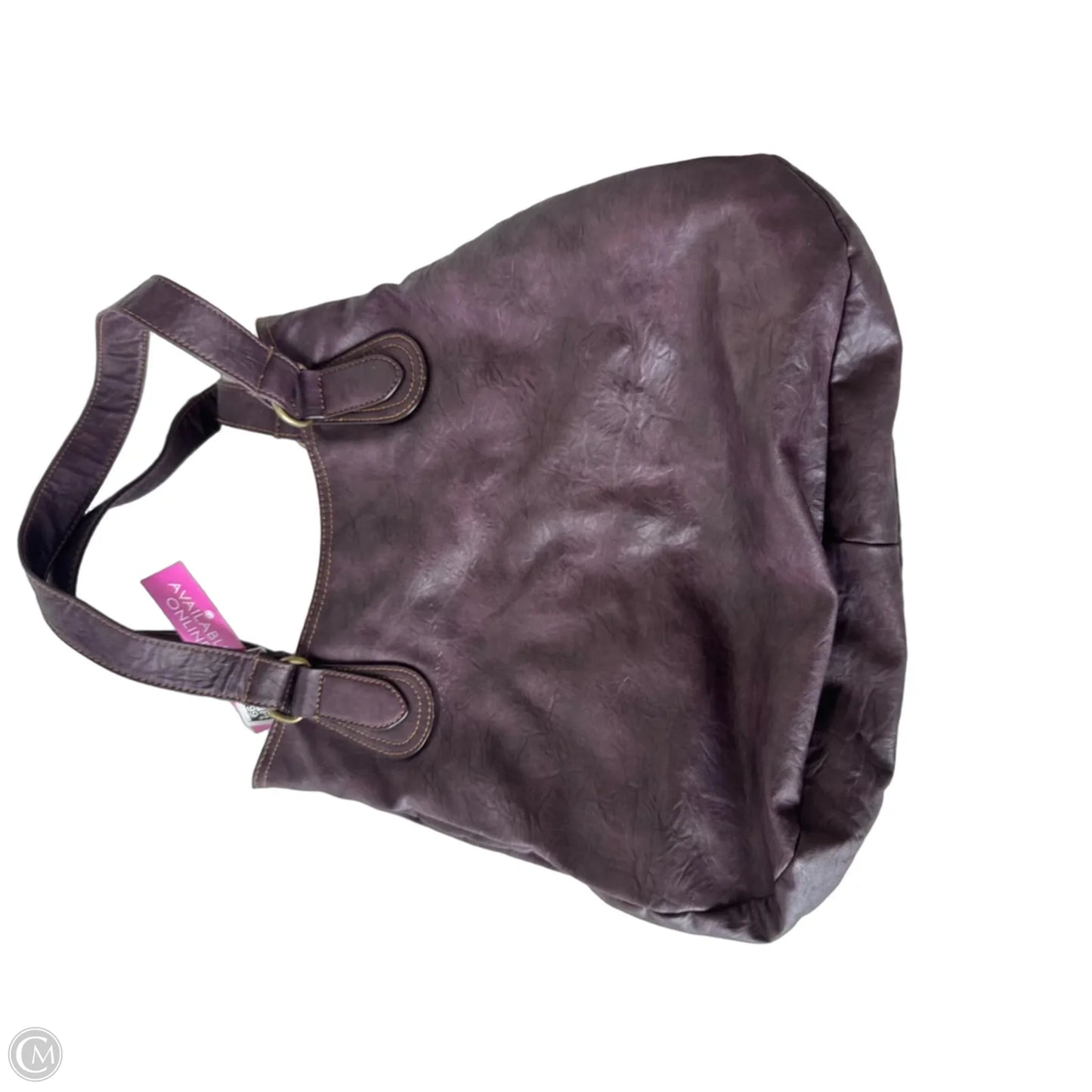 Tote Leather By Levis, Size: Medium