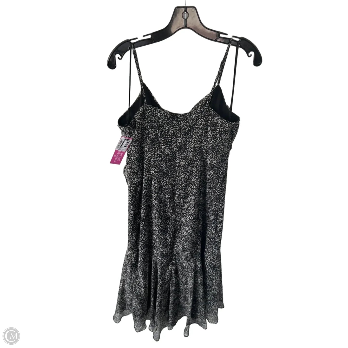 Dress Party Midi By Express In Black & White, Size: M