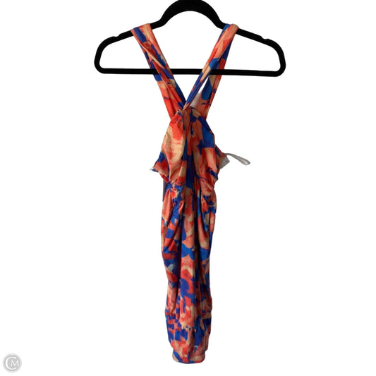 Dress Party Long By Grace Karin In Blue & Orange, Size: S