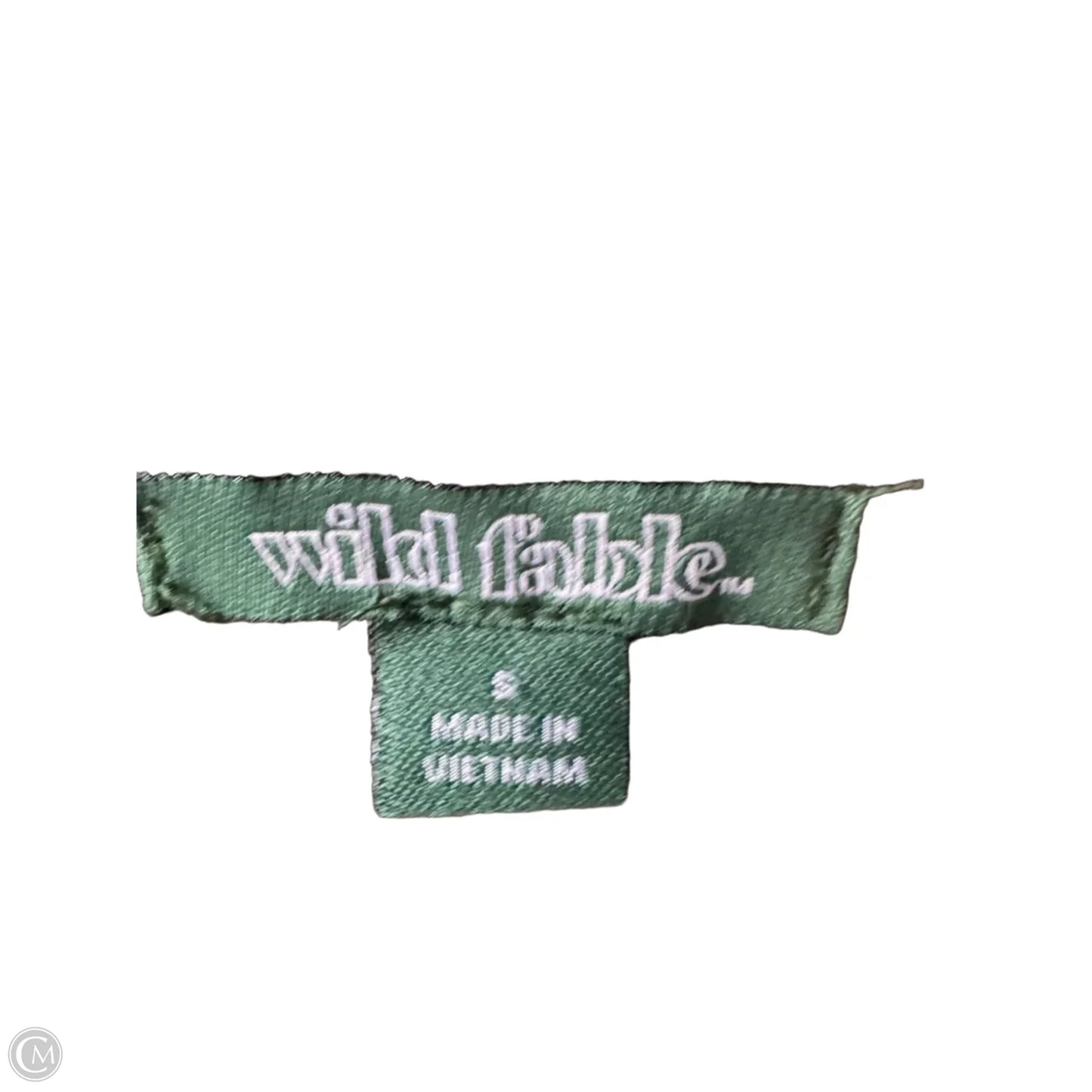 Top Long Sleeve Basic By Wild Fable In Brown, Size: S