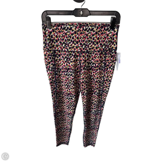 Athletic Leggings By Senita In Black & Pink, Size: 8