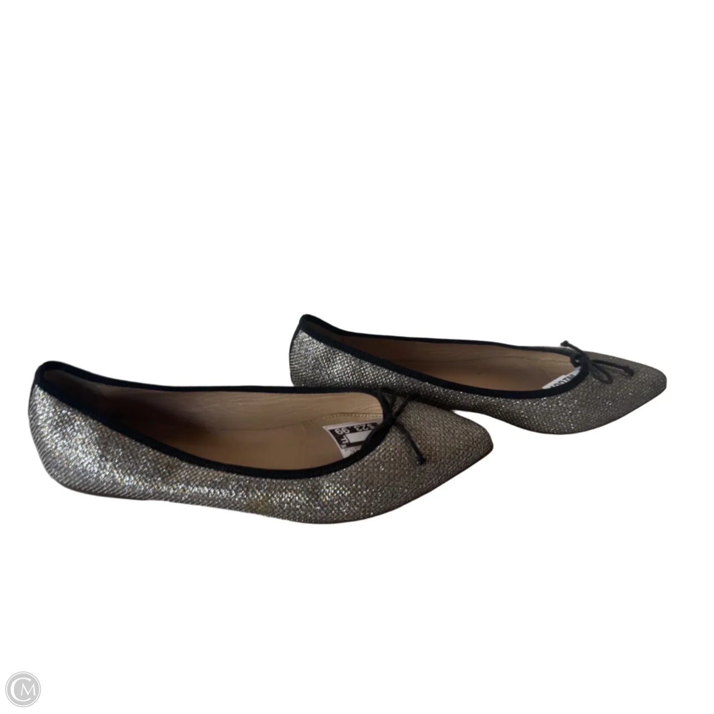 Shoes Flats By J. Crew In Silver, Size: 8