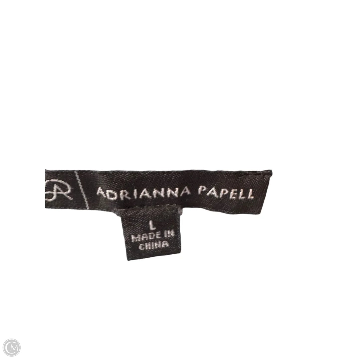 Top Long Sleeve By Adrianna Papell In Blue, Size: L