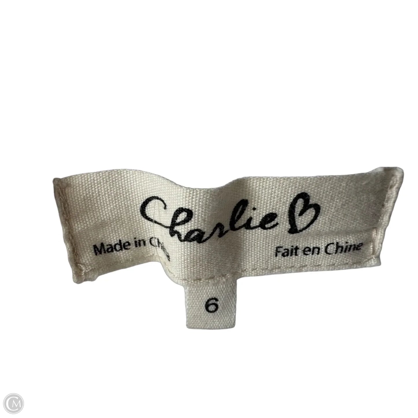Jeans Straight By Charlie B In White Denim, Size: 6