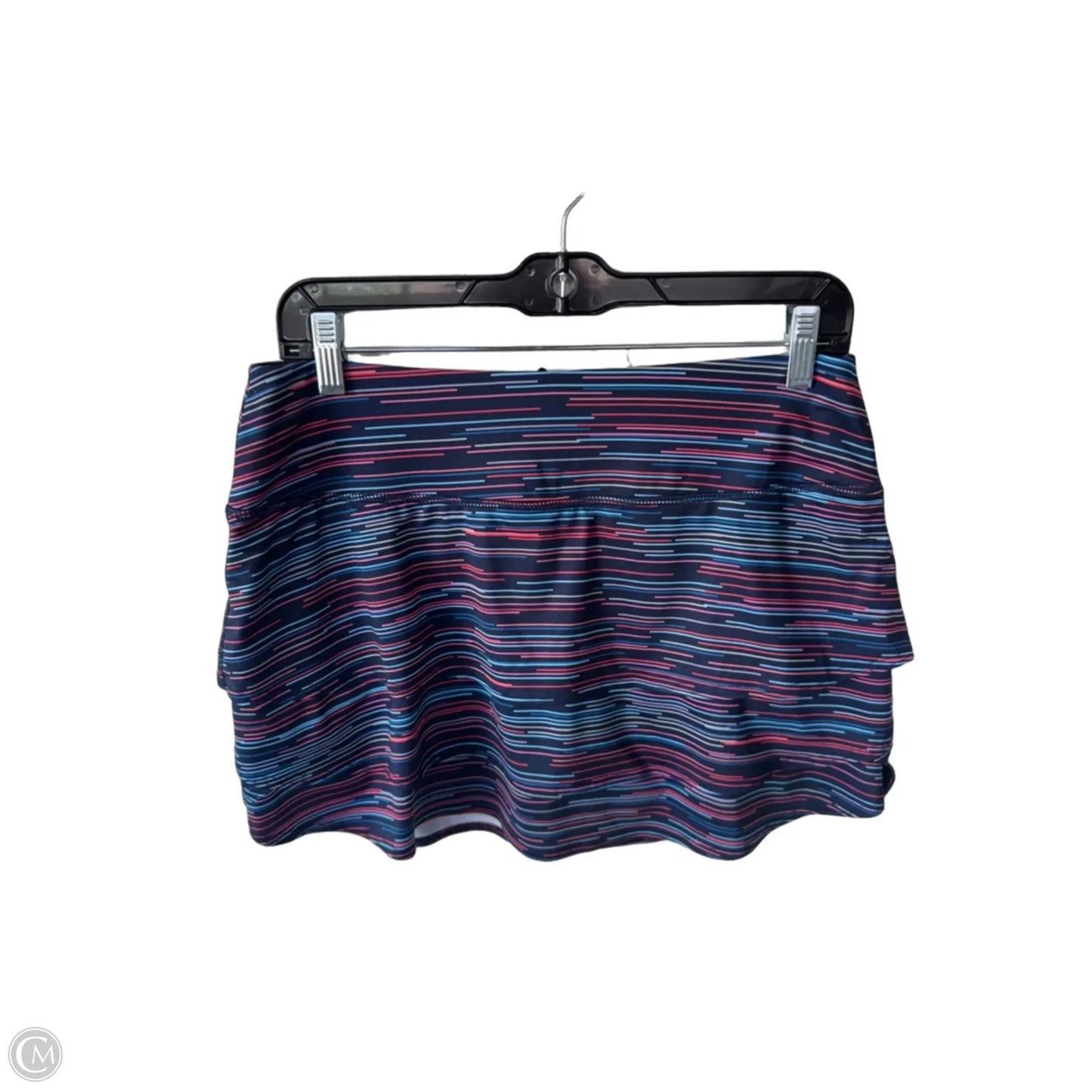 Athletic Skort By Athleta In Blue & Red, Size: 8