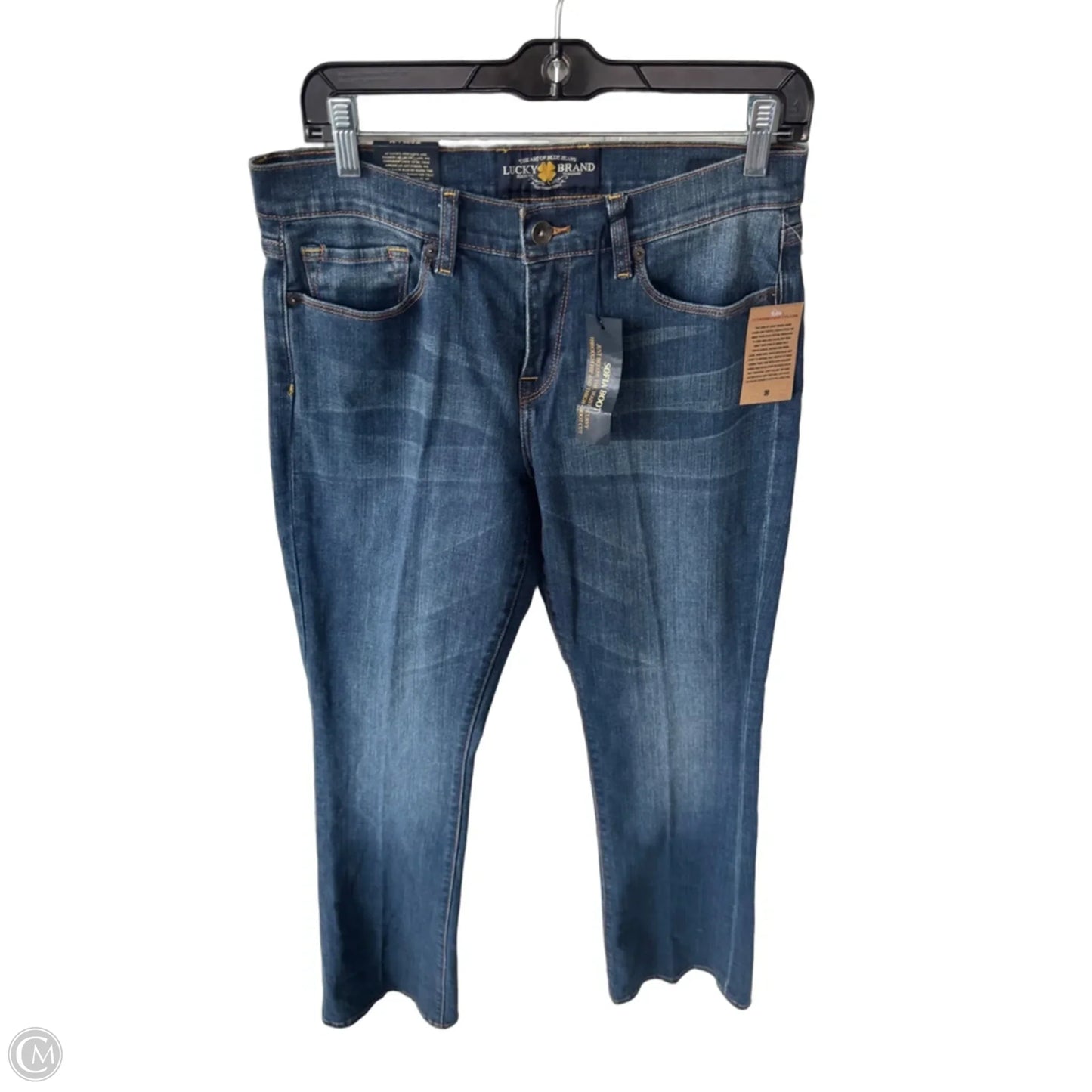 Jeans Boot Cut By Lucky Brand In Blue Denim, Size: 8