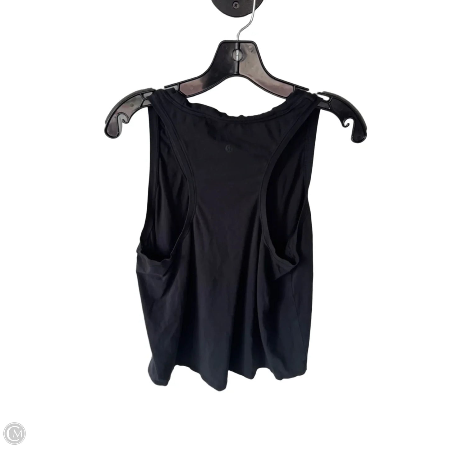 Athletic Tank Top By Lululemon In Black, Size: L
