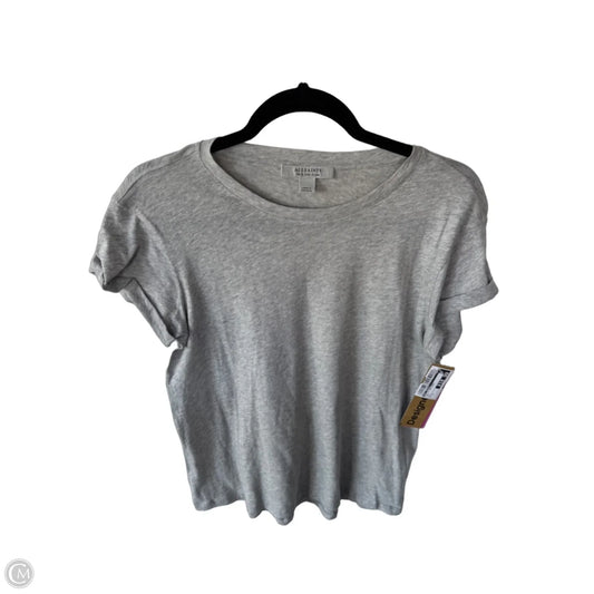 Top Short Sleeve Designer By All Saints In Grey, Size: S