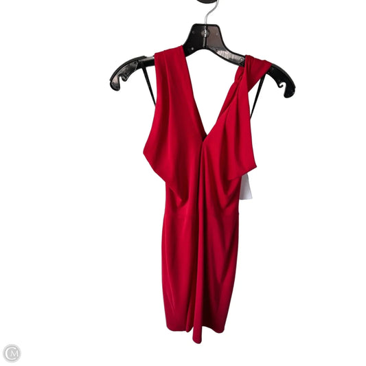 Dress Party Short By David Meister In Red, Size: S