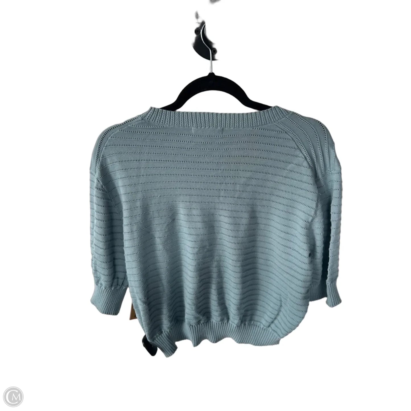 Sweater Designer By Frye In Blue, Size: L