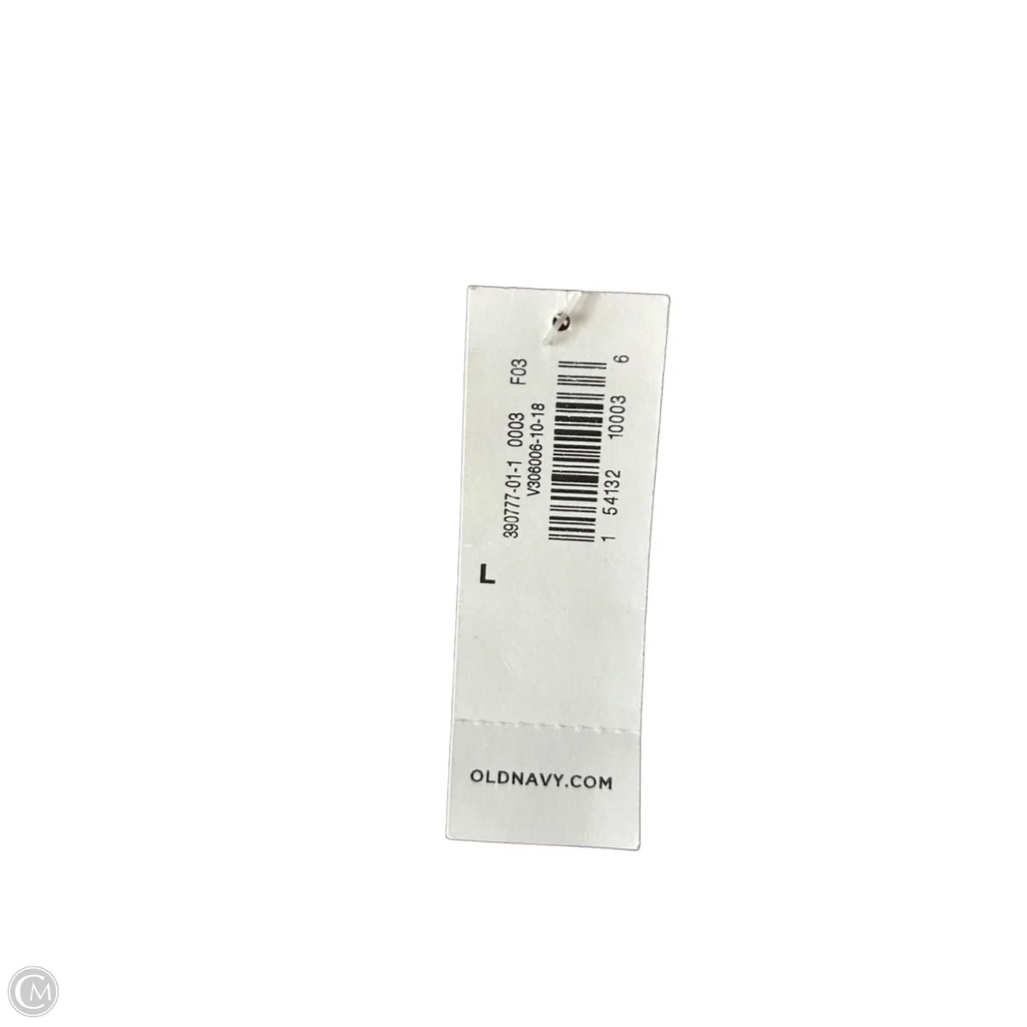 Dress Casual Short By Old Navy In Blue & White, Size: L