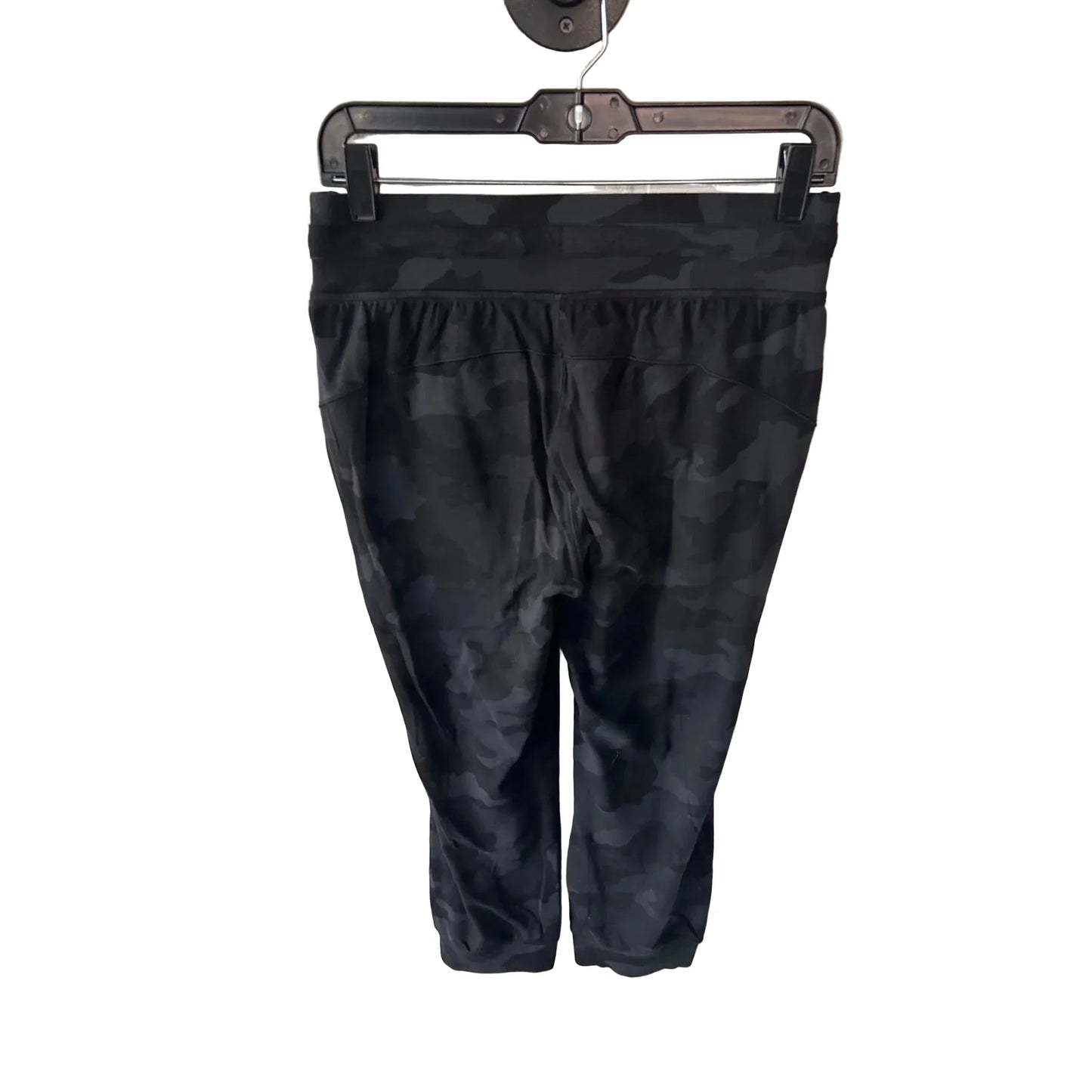 Athletic Pants By Lululemon In Black & Grey, Size: 6