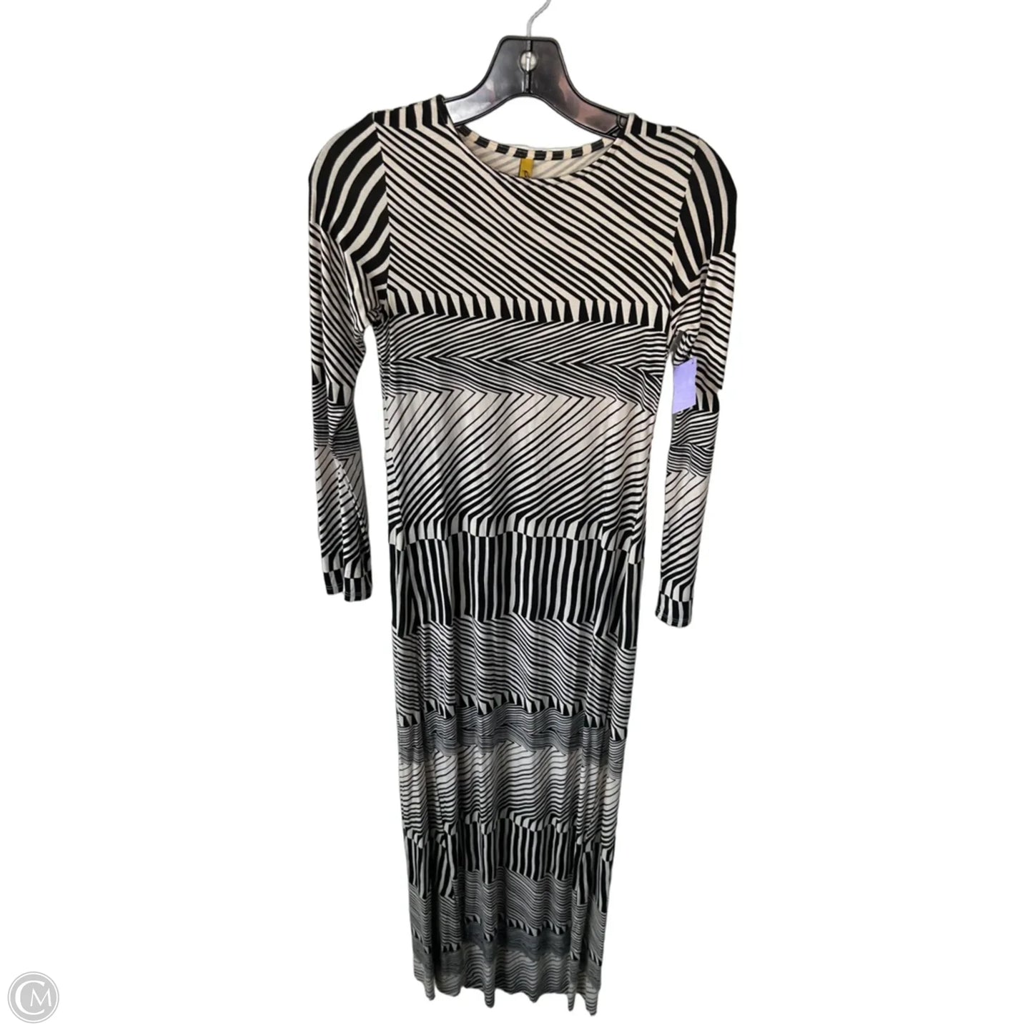 Dress Casual Maxi By Rachel Pally In Black & Tan, Size: Xs