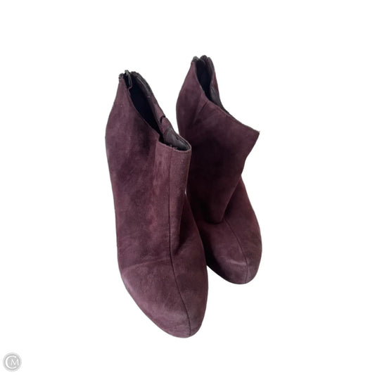 Shoes Heels Stiletto By Sam Edelman In Maroon, Size: 5.5