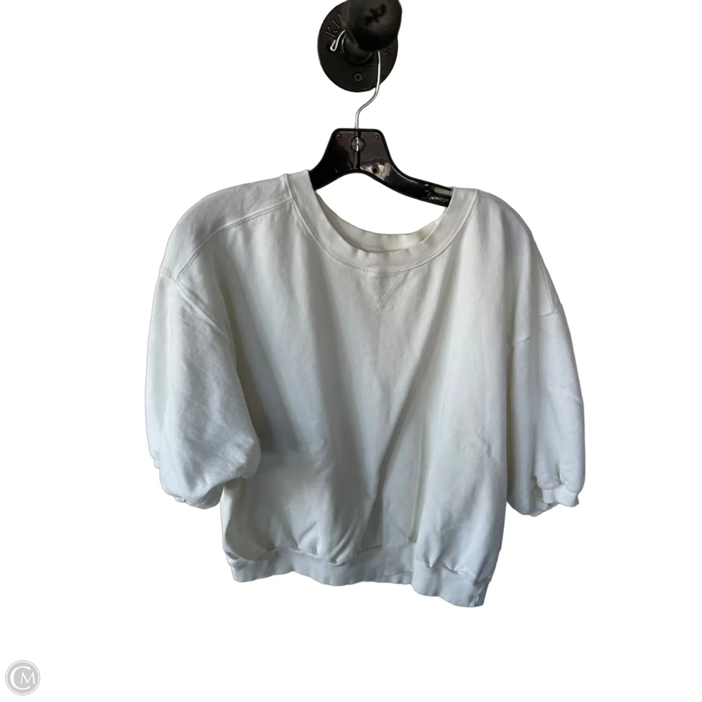 Sweatshirt Crewneck By Pilcro In Cream, Size: L