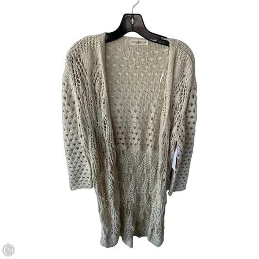 Sweater Cardigan By Natural Life In Tan, Size: S