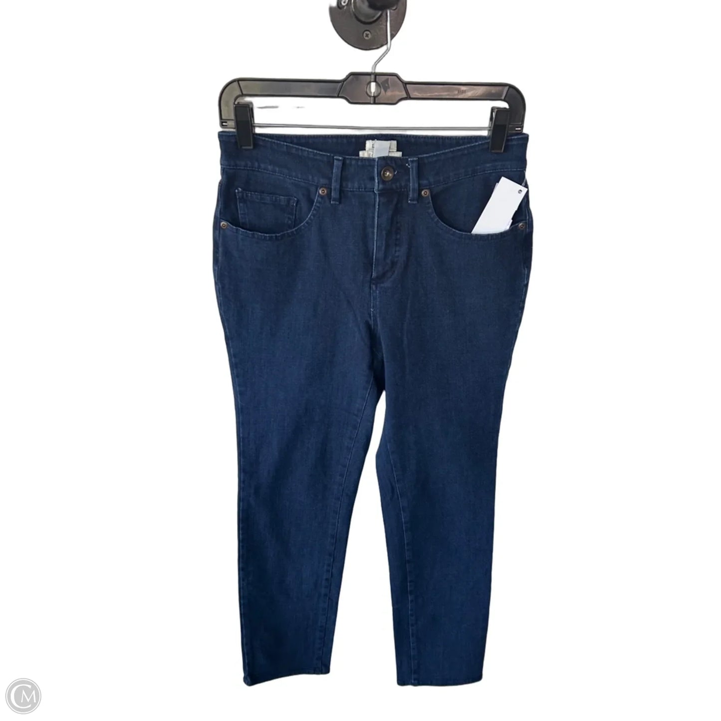 Jeans Straight By L.l. Bean In Blue Denim, Size: 4