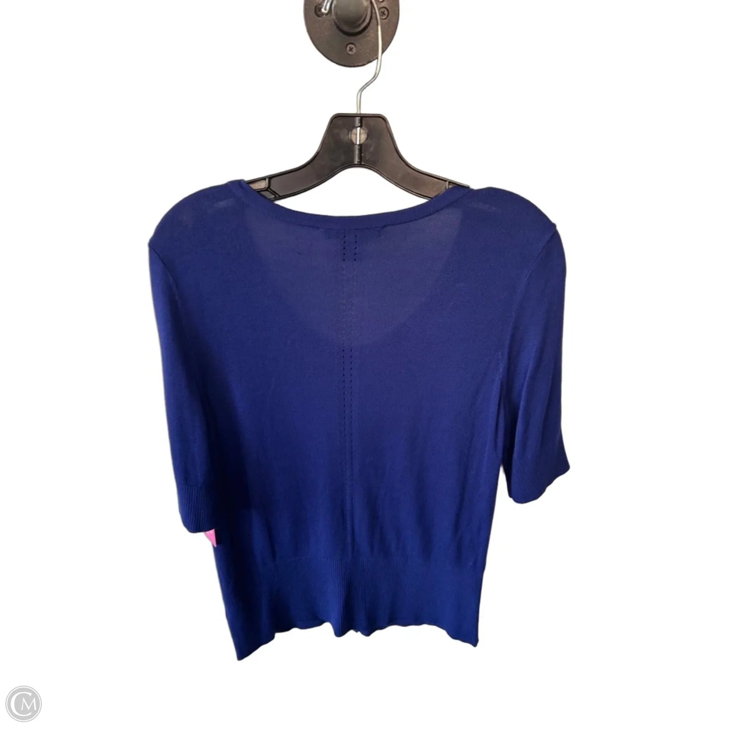 Sweater Short Sleeve By White House Black Market In Blue, Size: M