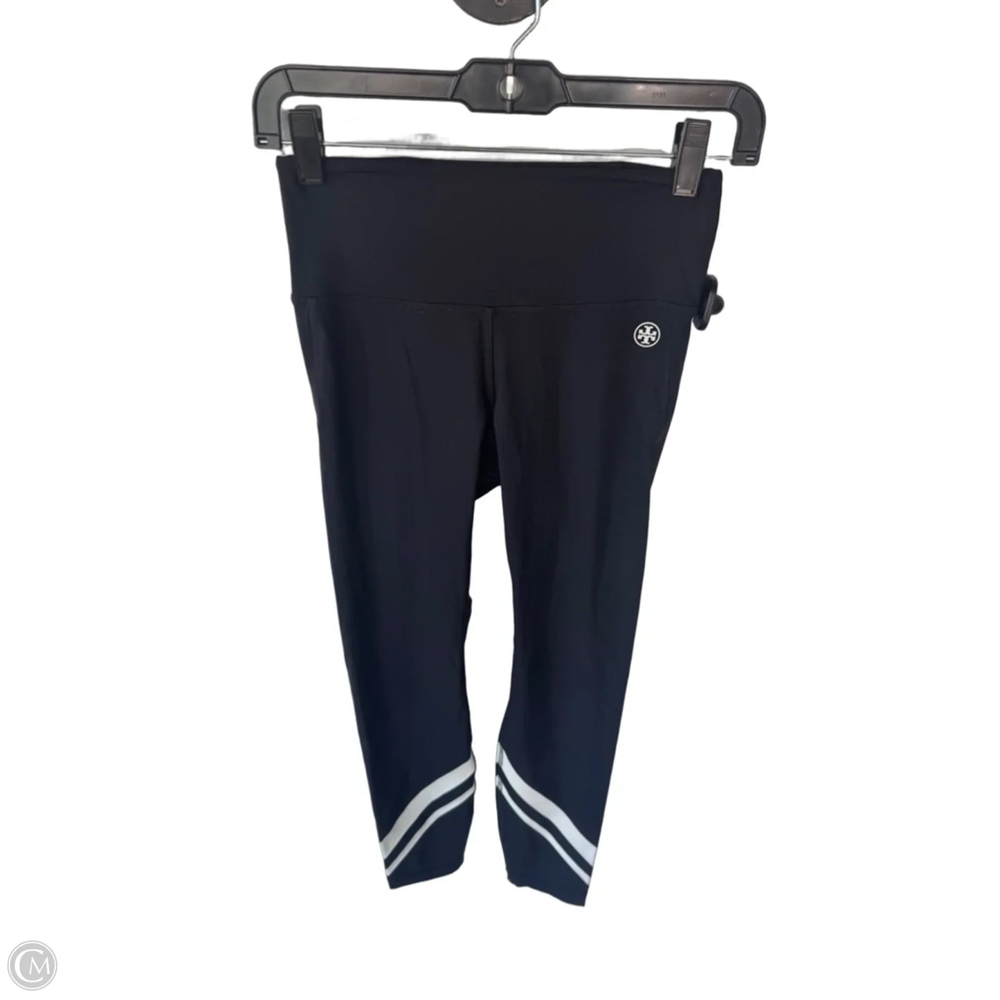 Pants Designer By Tory Burch In Black & White, Size: S
