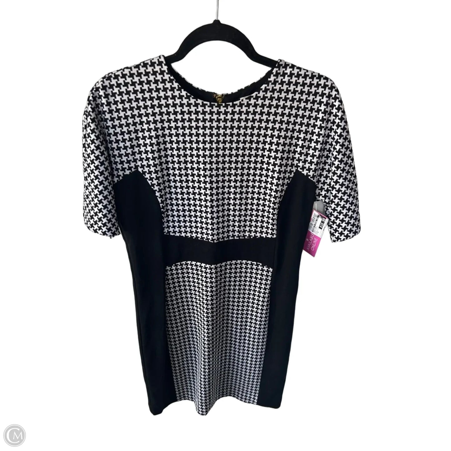 Dress Work By Michael By Michael Kors In Black & White, Size: M